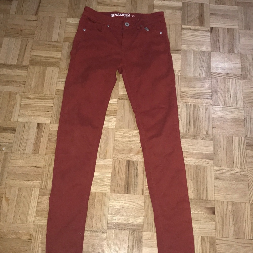 Sirens burnt orange skinny jeans